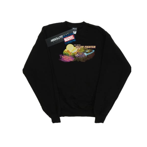 Marvel Mens Black Panther Talon Fighter Wakanda Sweatshirt