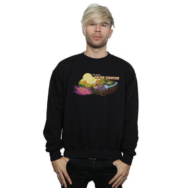 Marvel Mens Black Panther Talon Fighter Wakanda Sweatshirt