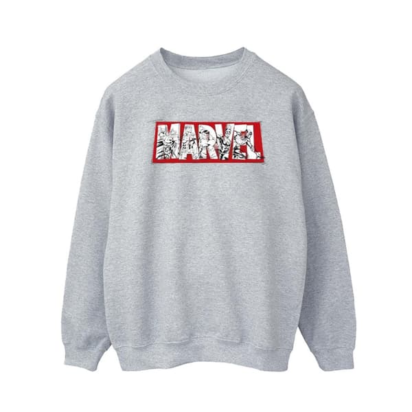Marvel Mens Avengers Infill Sweatshirt