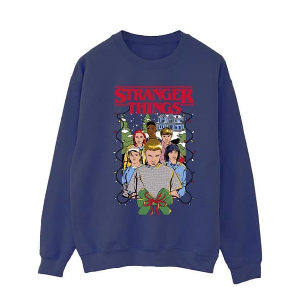 Netflix Sweatshirt med julmotiv från Stranger Things - dam/dam