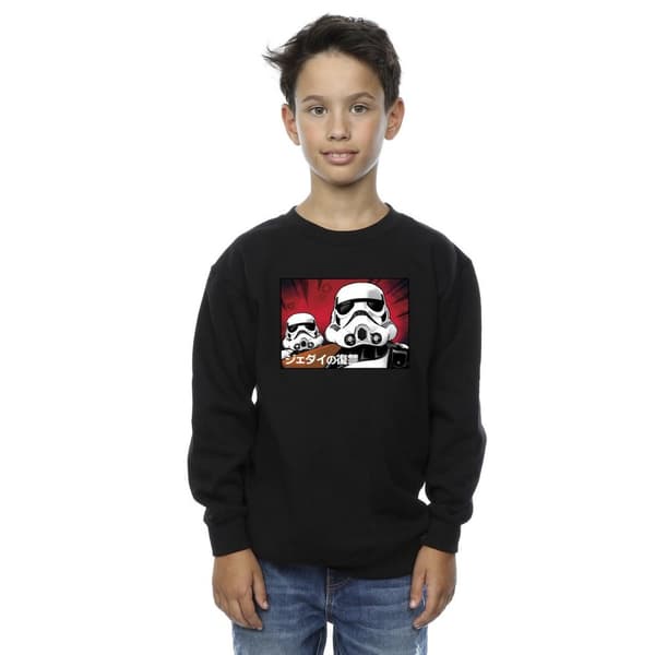 Star Wars Boys Stormtrooper Japanese Sweatshirt