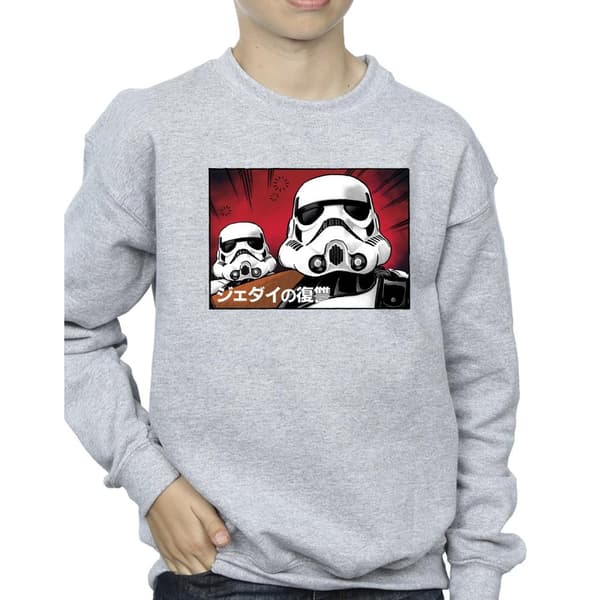 Star Wars Boys Stormtrooper Japanese Sweatshirt