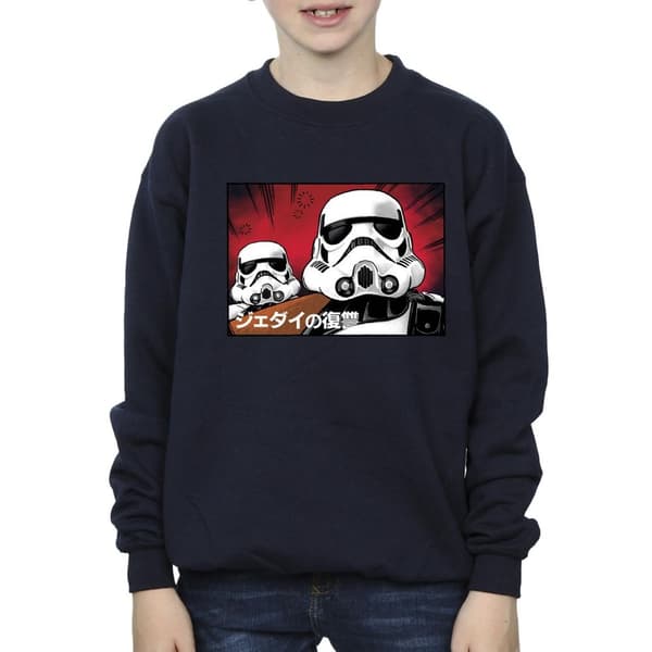 Star Wars Boys Stormtrooper Japanese Sweatshirt