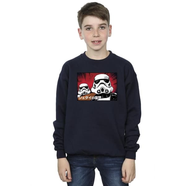 Star Wars Boys Stormtrooper Japanese Sweatshirt