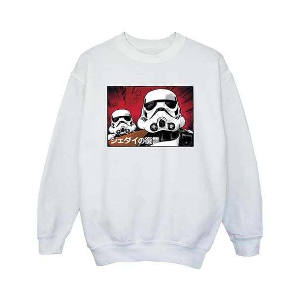 Star Wars Boys Stormtrooper Japanese Sweatshirt