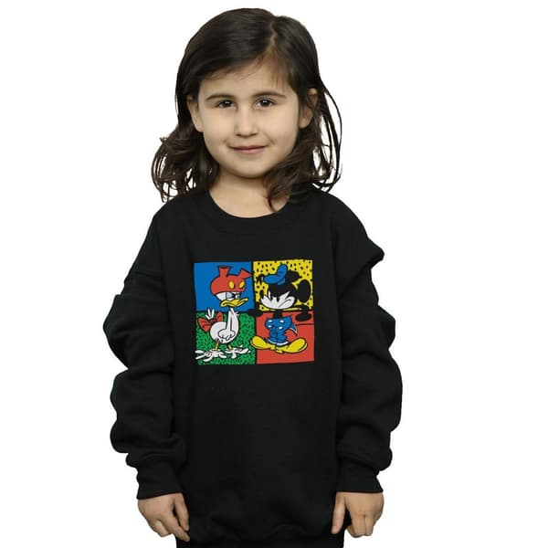 Disney Musse Pigg Donald Clothes Swap Sweatshirt för flickor