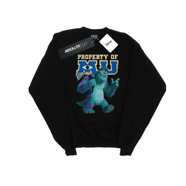Disney Sweatshirt med Sulley från Monsters University, MU:s egendom - dam/dam Black L