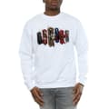 Miniatyrbilde 3 av 5: DC Comics Mens Justice League Movie Team Hexagons Sweatshirt