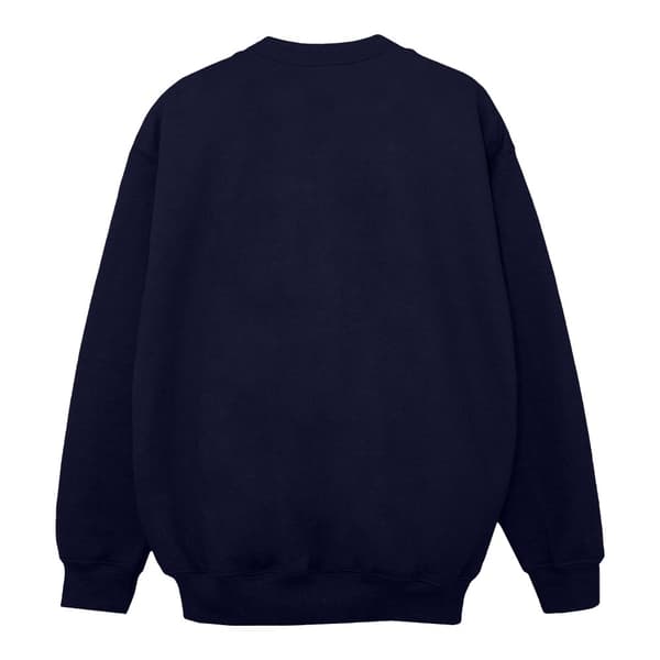 Disney Mens Musse Pigg Swirl Logo Sweatshirt