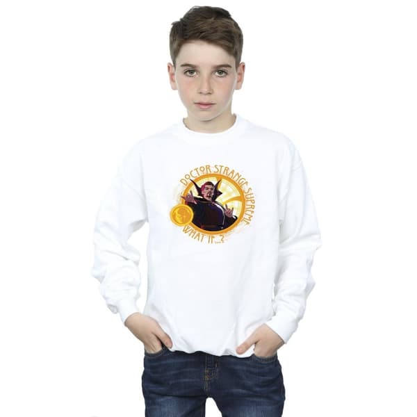 Marvel Pojkar What If Supreme Dr Strange Sweatshirt