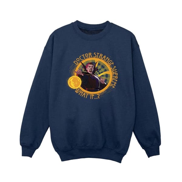 Marvel Pojkar What If Supreme Dr Strange Sweatshirt