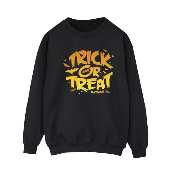 DC Comics Womens/Ladies Batman Trick Or Treat Sweatshirt