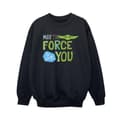 Miniatyrbild 1 av 4: Star Wars Pojkar Mandalorian May The Force Be With You Sweatshirt
