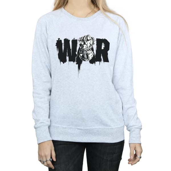 Marvel Dam/Tjej Avengers Infinity War Fist Sweatshirt