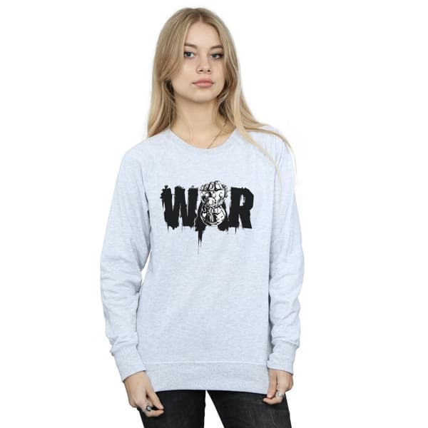 Marvel Dam/Tjej Avengers Infinity War Fist Sweatshirt