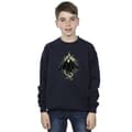 Miniatyrbillede 2 af 3: DC Comics Boys Black Adam Hovering Bolt Sweatshirt