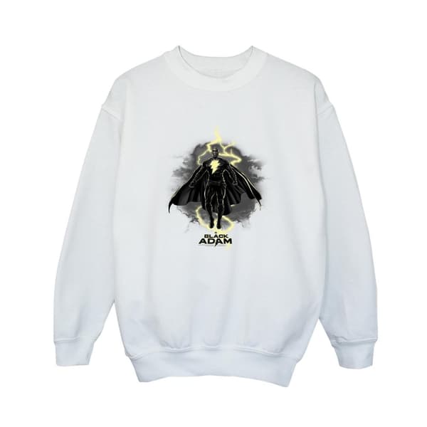 DC Comics Boys Black Adam Hovering Bolt Sweatshirt