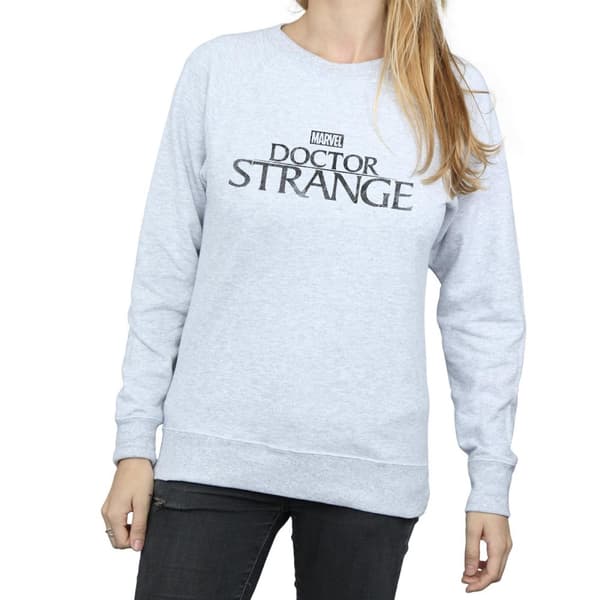 Marvel Dam/Tjej Doctor Strange Logo Sweatshirt