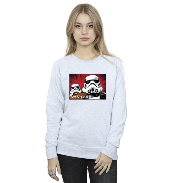 Star Wars Womens/Ladies Stormtrooper Japanese Sweatshirt