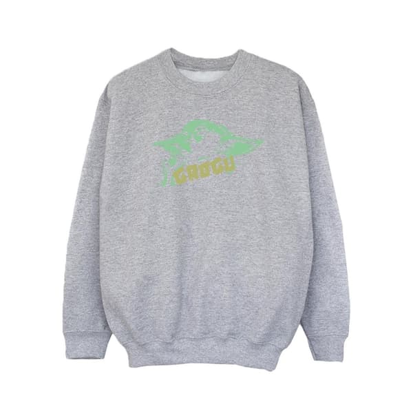 Star Wars Girls The Mandalorian Grogu The Child Splat Sweatshirt
