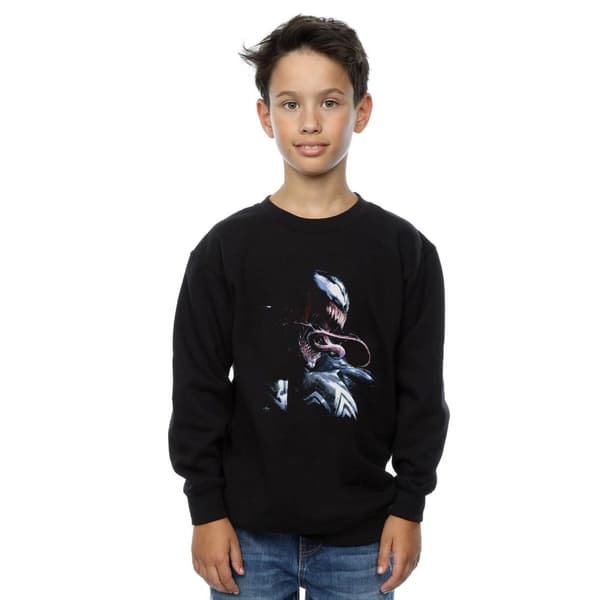 Marvel Sweatshirt med Venom-målning för pojkar