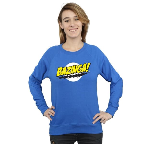 The Big Bang Theory Sheldon Bazinga - Sweatshirt - Kvinnor/Damer