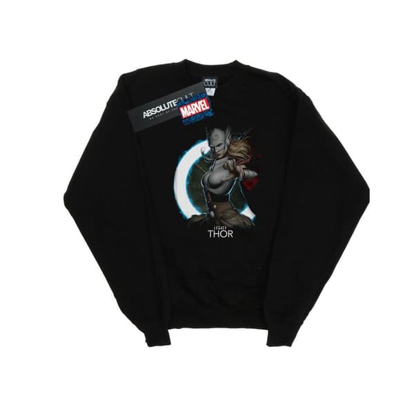 Marvel Pojkar Kvinna Legacy Thor Sweatshirt Black 5-6 Years