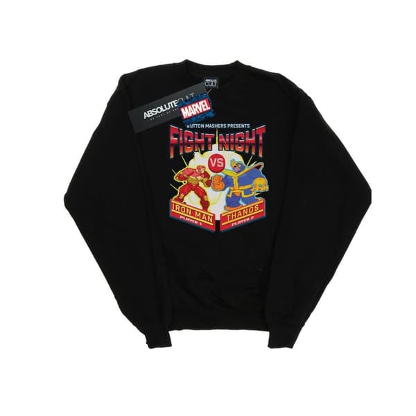 Marvel Sweatshirt för flickor Fight Night Iron Man Vs Thanos