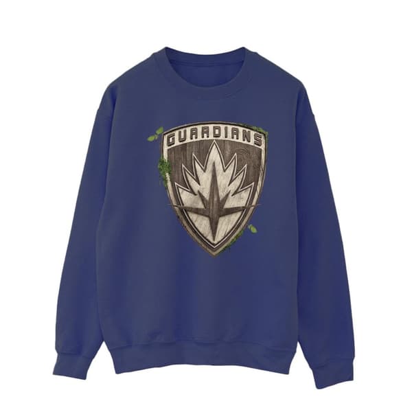 Marvel Mens I Am Groot Guardian Emblem Sweatshirt