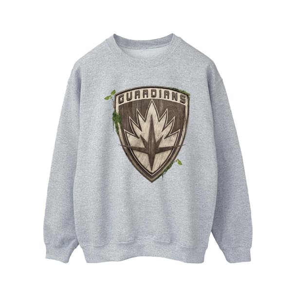 Marvel Mens I Am Groot Guardian Emblem Sweatshirt