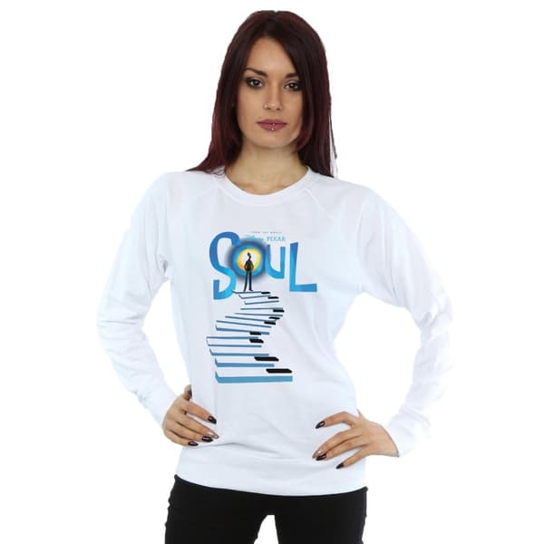 Disney Dam/kvinnor Soul Poster Art Sweatshirt