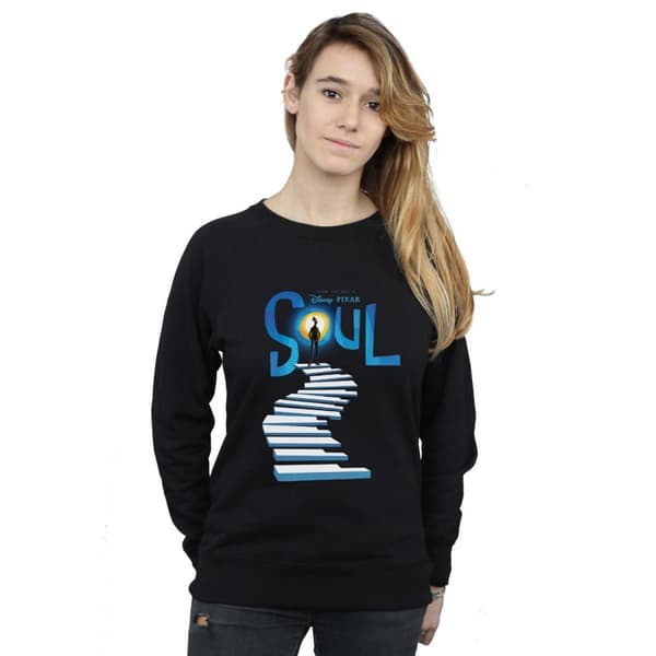 Disney Dam/kvinnor Soul Poster Art Sweatshirt