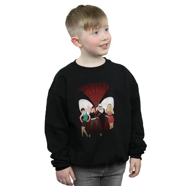 Marvel Boys Women Of Spider-Man Sweatshirt