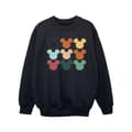 Miniatyrbilde 1 av 3: Disney Girls Mickey Mouse Heads Square Sweatshirt