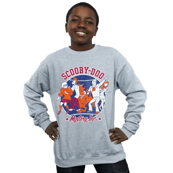 Scooby Doo Boys Collegiate Circle Sweatshirt