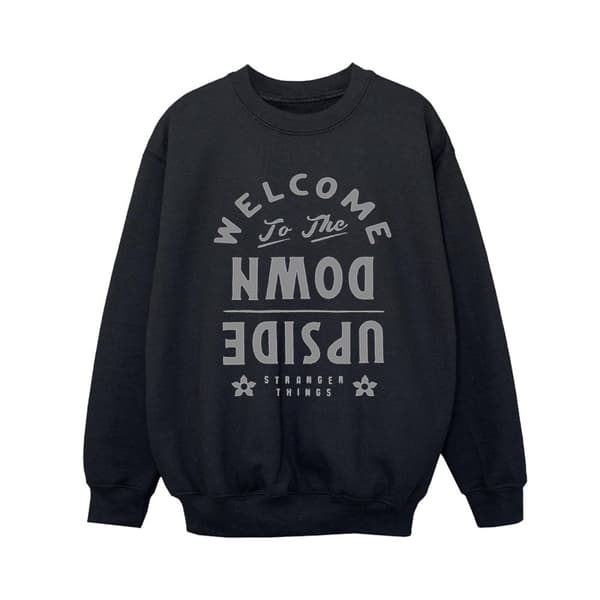 Netflix Boys Stranger Things Welcome To Upside Down Sweatshirt
