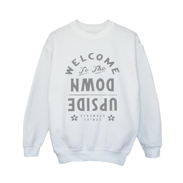 Netflix Boys Stranger Things Welcome To Upside Down Sweatshirt