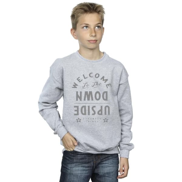 Netflix Boys Stranger Things Welcome To Upside Down Sweatshirt
