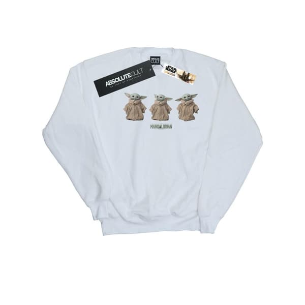 Star Wars Girls The Mandalorian The Child Poses Sweatshirt