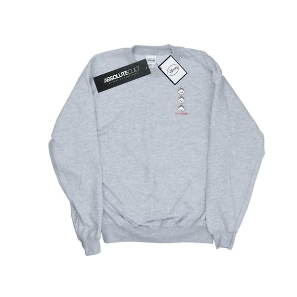 Disney Mens Aristocats Marie Breast Sweatshirt med tryck