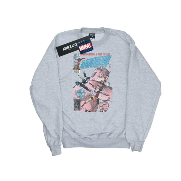 Marvel Daredevil Sweatshirt med lock för flickor Bullseye Vs Elektra