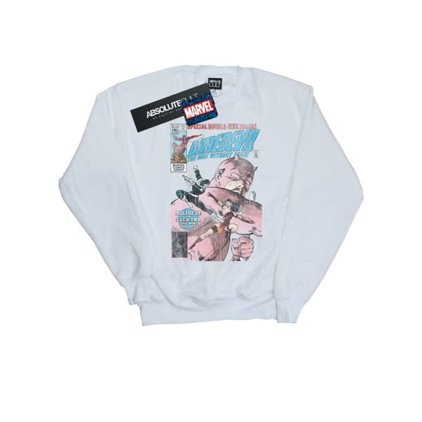 Marvel Daredevil Sweatshirt med lock för flickor Bullseye Vs Elektra