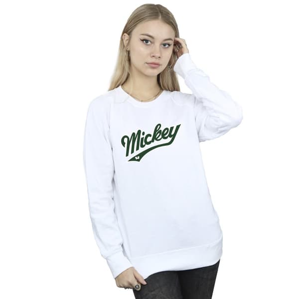 Disney Womens/Ladies Mickey Mouse Bold Sweatshirt