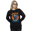 Pikkukuva 2 / 3: Disney Womens/Ladies Onward Let The Quest Begin Sweatshirt