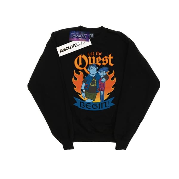 Disney Womens/Ladies Onward Let The Quest Begin Sweatshirt