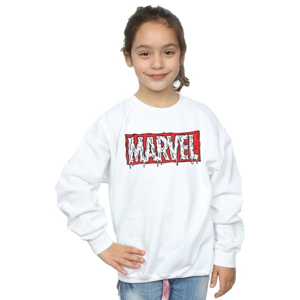 Marvel Drip Logo-tröja för flickor