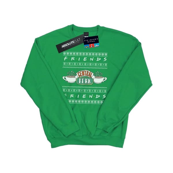 Friends Mens Fair Isle Central Perk Sweatshirt
