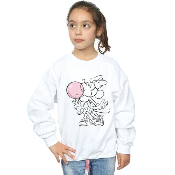 Disney Minnie Mouse Gum Bubble-tröja för flickor