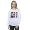 Miniatyrbild 3 av 4: Disney Dam/Tjej Minnie Mouse Squares Sweatshirt