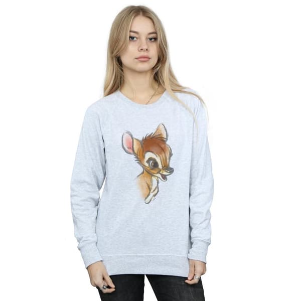 Disney Dam/kvinnor Bambi Drawing Sweatshirt